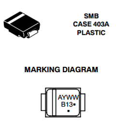 MBRS130T3 Datasheet PDF ON Semiconductor