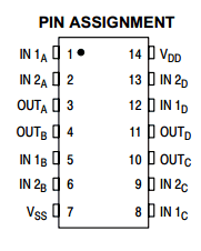 MC14070BFR1 Datasheet PDF ON Semiconductor