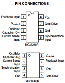 MC33260DR2G Datasheet PDF ON Semiconductor