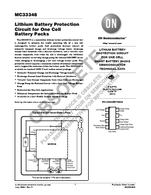 MC33348D-6 Datasheet PDF ON Semiconductor