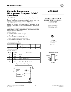 MC33468 Datasheet PDF ON Semiconductor