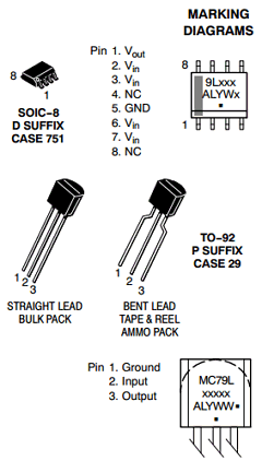 MC79L05ACPRP Datasheet PDF ON Semiconductor