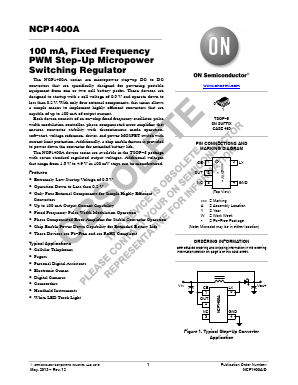 NCP1400ASN45T1G Datasheet PDF ON Semiconductor