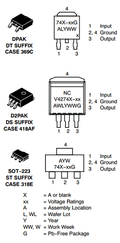 NCV4274DT50RKG Datasheet PDF ON Semiconductor