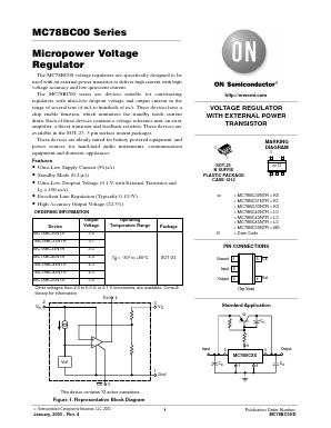 MC78BC43NTR Datasheet PDF ON Semiconductor