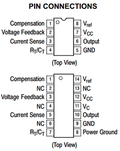 UC2842BD1R2 Datasheet PDF ON Semiconductor
