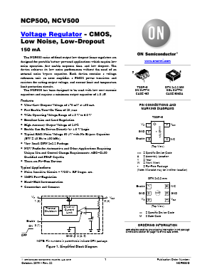NCP500SN185T1G Datasheet PDF ON Semiconductor