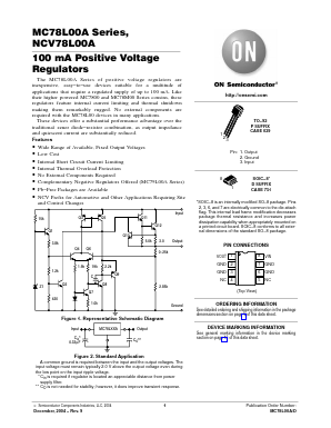 MC78L05ACP Datasheet PDF ON Semiconductor