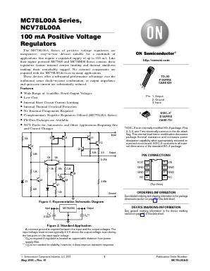MC78L12ABPG Datasheet PDF ON Semiconductor