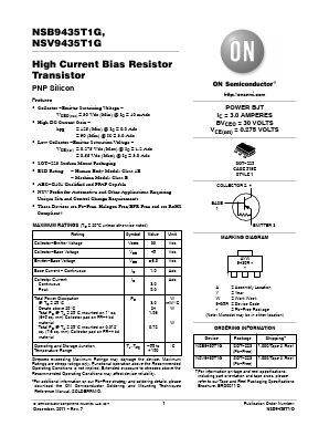 NSV9435T1G Datasheet PDF ON Semiconductor