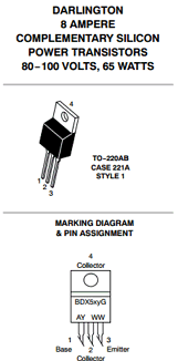 BDX53CG Datasheet PDF ON Semiconductor