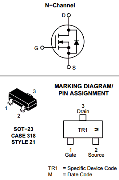 NTR4501NT3 Datasheet PDF ON Semiconductor