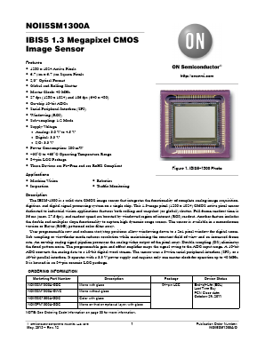 NOII5SM1300A-QWC Datasheet PDF ON Semiconductor