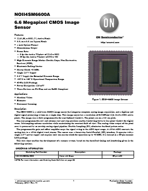 NOII4SM6600A Datasheet PDF ON Semiconductor