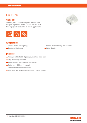 Q65110A2149 Datasheet PDF OSRAM GmbH