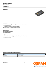 SFH7050 Datasheet PDF OSRAM GmbH