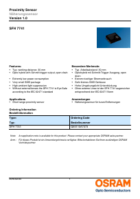 SFH7741 Datasheet PDF OSRAM GmbH