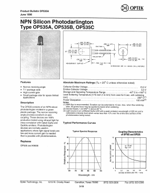 OP535B Datasheet PDF Optek Technology