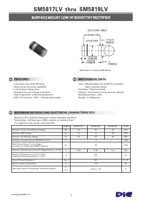 SM5818LV Datasheet PDF PACELEADER INDUSTRIAL