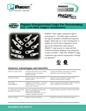 LCD10-14D-L Datasheet PDF PANDUIT CORP.