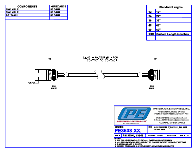 PE3538-36 Datasheet PDF Pasternack Enterprises, Inc.