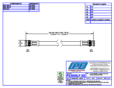 PE3906LF Datasheet PDF Pasternack Enterprises, Inc.