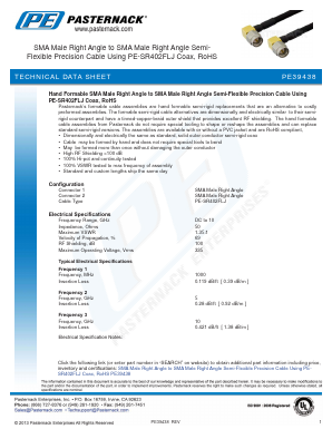PE39438-24 Datasheet PDF Pasternack Enterprises, Inc.