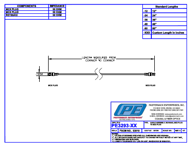 PE3293-48 Datasheet PDF Pasternack Enterprises, Inc.