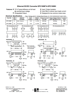 EPC1008HE1 Datasheet PDF PCA ELECTRONICS INC.