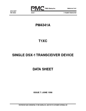 PM4341A-RI Datasheet PDF PMC-Sierra