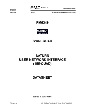 PM5349 Datasheet PDF PMC-Sierra