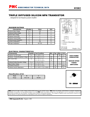 H1061 Datasheet PDF PMC-Sierra