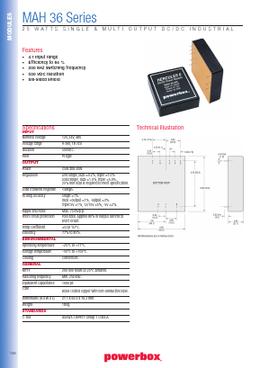 MAH36009 Datasheet PDF Powerbox