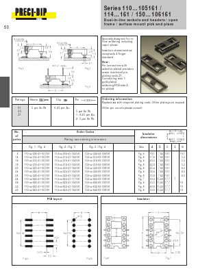 150-Z1-328-00-106161 Datasheet PDF Precid-Dip Durtal SA
