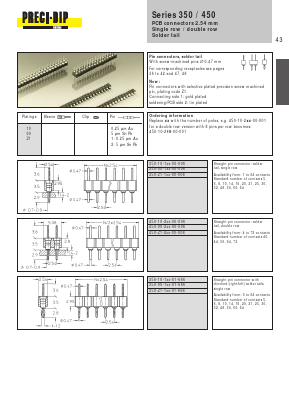 450-Z1-212-00-006 Datasheet PDF Precid-Dip Durtal SA