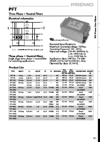 PFT-20Z Datasheet PDF PREMO CORPORATION S.L