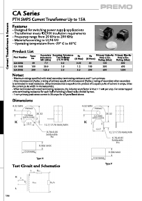 CA-050X Datasheet PDF PREMO CORPORATION S.L