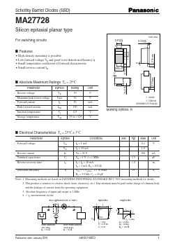 MA27728 Datasheet PDF Panasonic Corporation