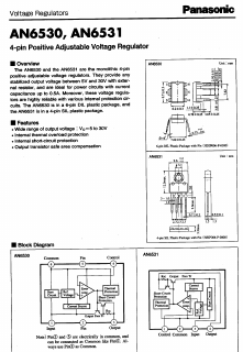AN6531 Datasheet PDF Panasonic Corporation