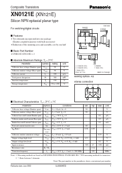 XN0121E Datasheet PDF Panasonic Corporation