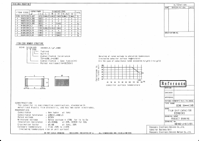 ECH-U1H124GC9 Datasheet PDF Panasonic Corporation
