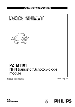 PZTM1101 Datasheet PDF Philips Electronics