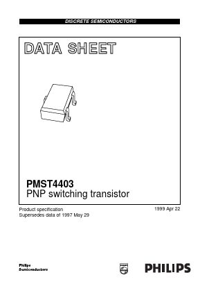 PMST4403 Datasheet PDF Philips Electronics