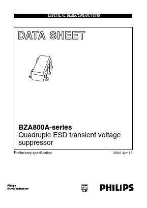 BZA856A Datasheet PDF Philips Electronics