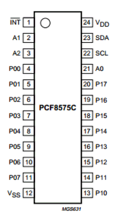 PCF8575CTS/F1 Datasheet PDF Philips Electronics