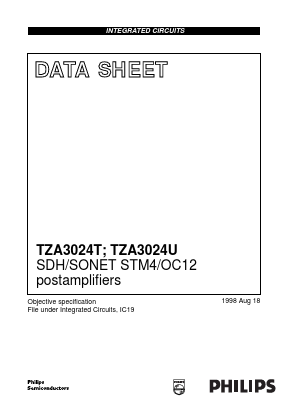 TZA3024T Datasheet PDF Philips Electronics