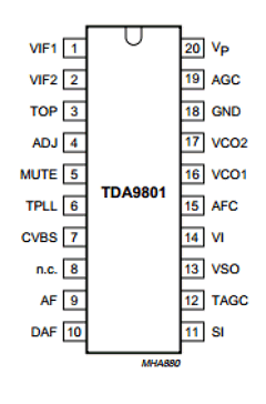 TDA9801 Datasheet PDF Philips Electronics