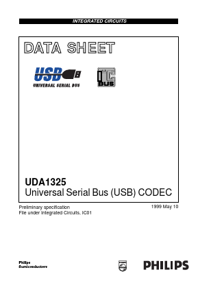 UDA1325 Datasheet PDF Philips Electronics
