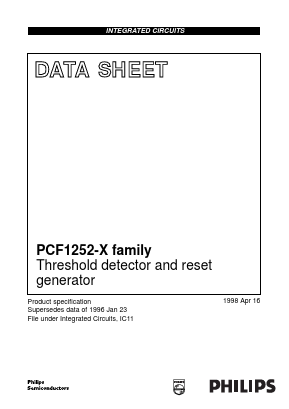PCF1252-1 Datasheet PDF Philips Electronics