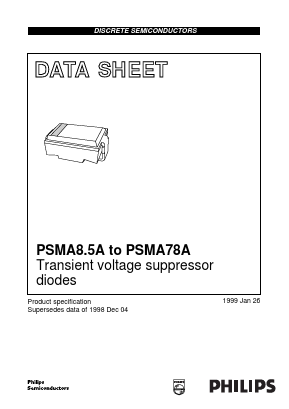 PSMA78A Datasheet PDF Philips Electronics